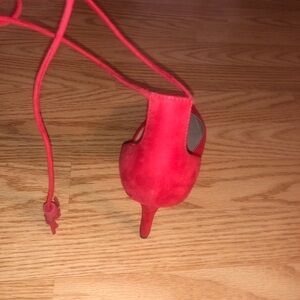 Aldo brand new shoes in color red with ankle straps. Size 7-1/2